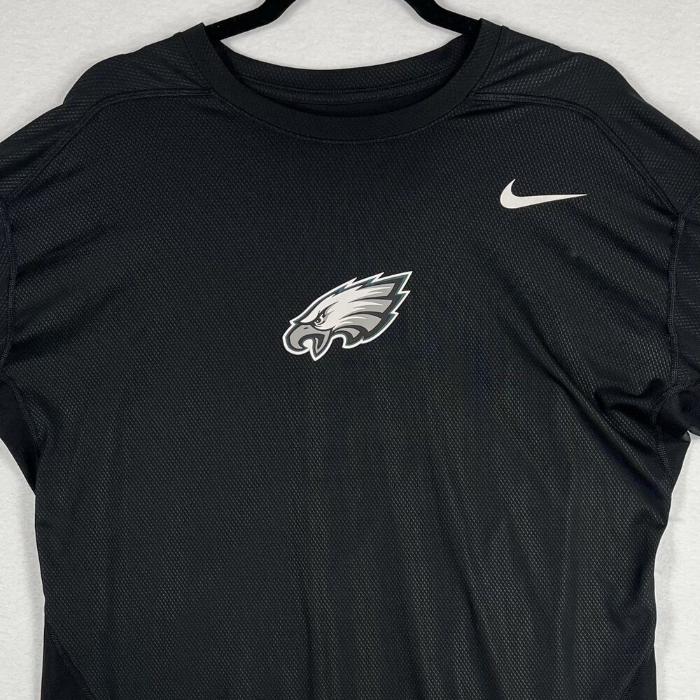 Nike Pro Combat Philadelphia Eagles Mens 4XL Black Compression Dri-Fit Shirt